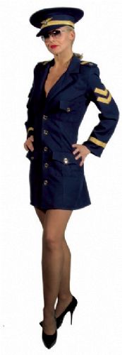 verhuur - carnaval - Uniform - marinedame officiere navy